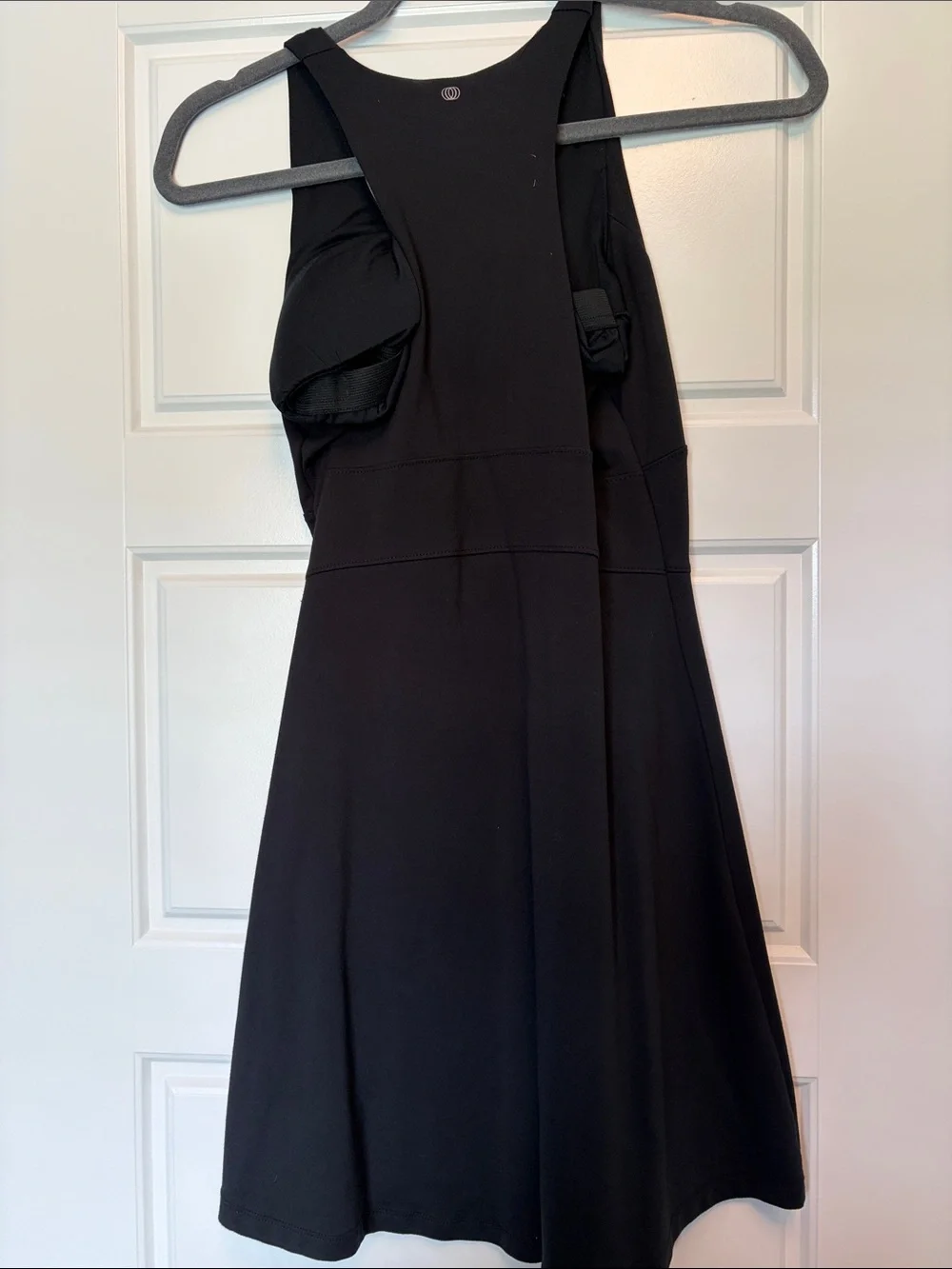 Women’s Black Sleeveless Athletic Dress